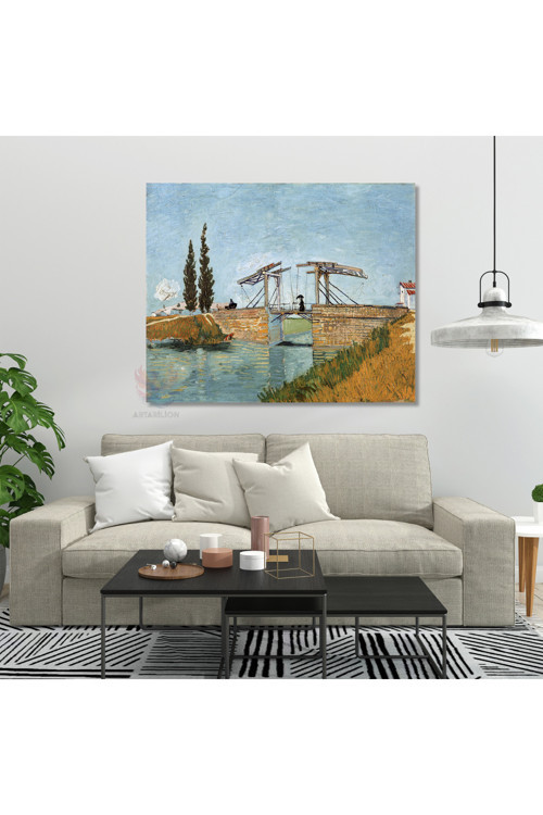Kanvas Tablo Van Gogh Tablosu Ev Ofis Dekoru Van-Gogh-105 Klasik Duvar Tablosu
