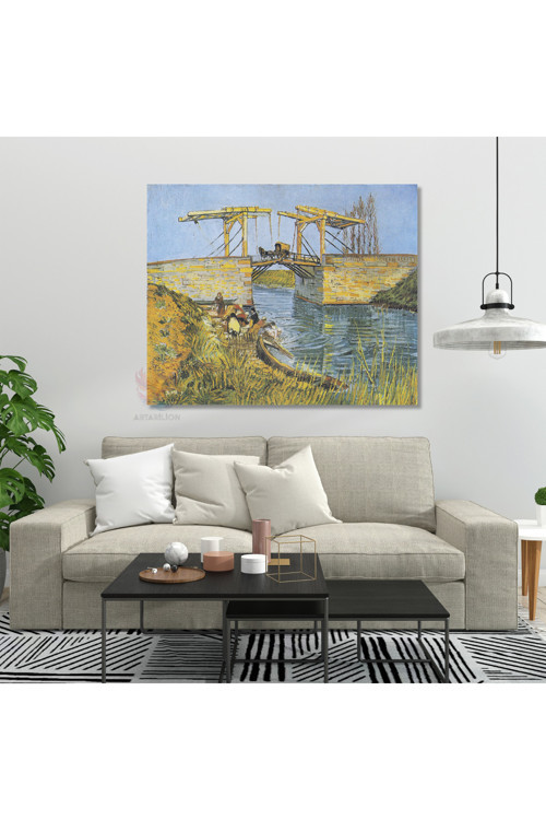 Kanvas Tablo Van Gogh Tablosu Ev Ofis Dekoru Van-Gogh-20 Klasik Duvar Tablosu