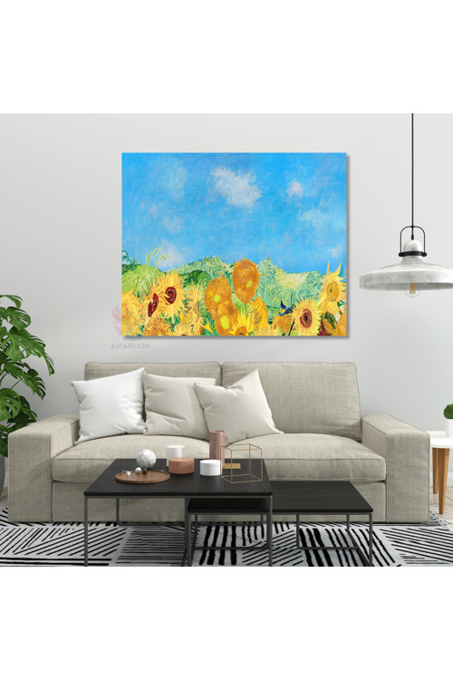 Kanvas Tablo Van Gogh Tablosu Ev Ofis Dekoru Van-Gogh-12 Klasik Duvar Tablosu