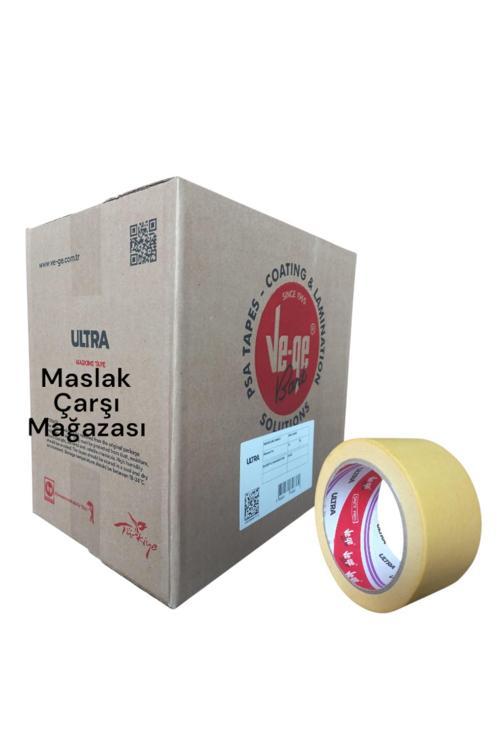 Maskeleme Bandı Ve-Ge Ultra 48mm x 35m Sarı Renk (Koli İçi 36 Adet)