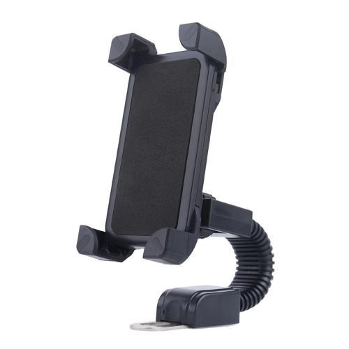 Motosiklet Telefon Tutucu Ayna Montajlı  Motosiklet Dikiz Aynası Telefon Tutucu