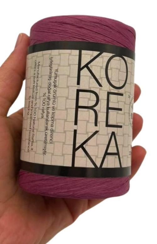 Koreka Rafya Mürdüm Renk