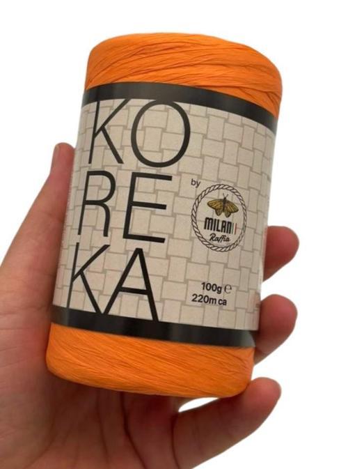 Koreka Rafya Turuncu Renk