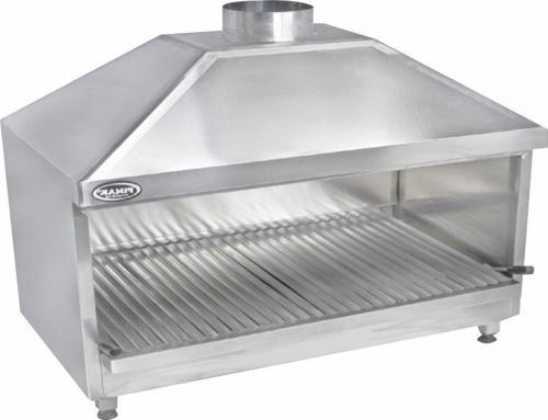 Paslanmaz Izgara Kömürlü 75 x 60 x 105 (cm)