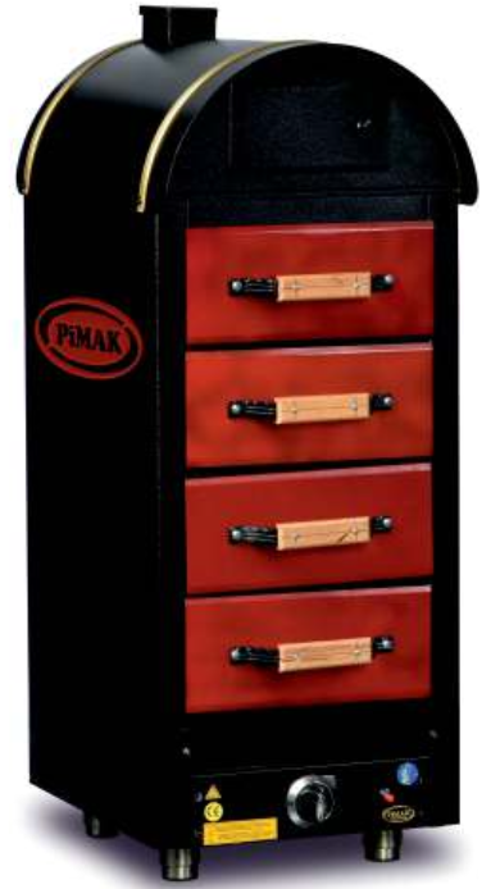 Doğalgazlı Kumpir Fırını 4 Çekmeceli