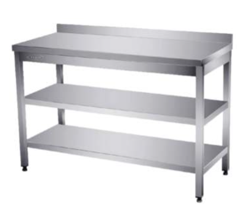 Taban ve Ara Raflı Çalışma Tezgahı 60 x 60 x 85 (cm)