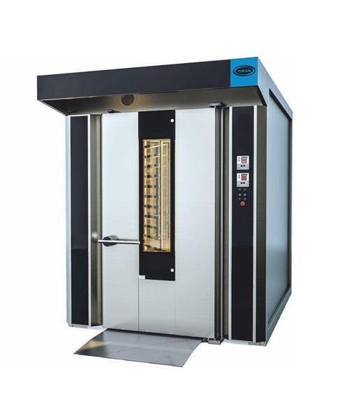 Doğalgazlı Döner Arabalı Ekmek Fırını 14 Tepsi 150 x 190 x 200 cm