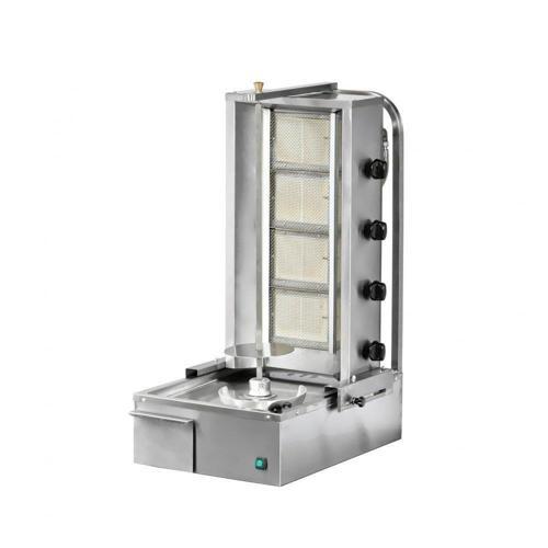 Doğalgazlı Alttan Motorlu Döner Makinesi 3 Radyanlı