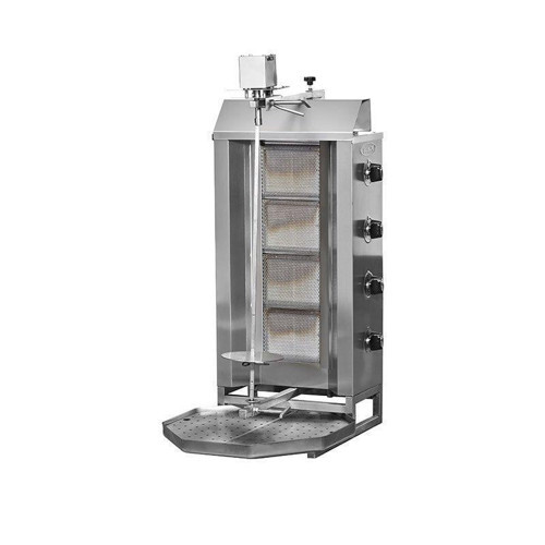 Üstten Motorlu Doğalgazlı Döner Makinesi 4 Radyanlı