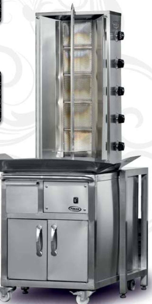 Tüplü Arabalı Döner Makinası 5 Radyan