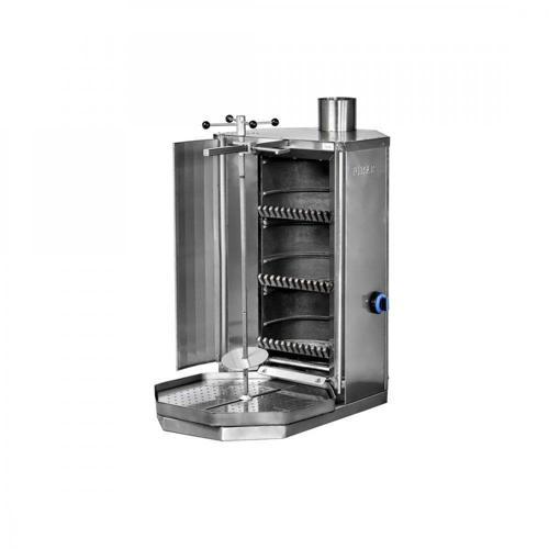 Kömürlü Döner Makinesi 3 Gözlü 50x76x95 cm