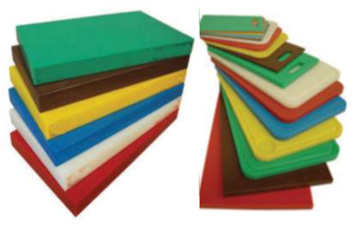 Polietilen Et Kesim Levhası 32 x 26 x 2 cm (Et Kütüğü)