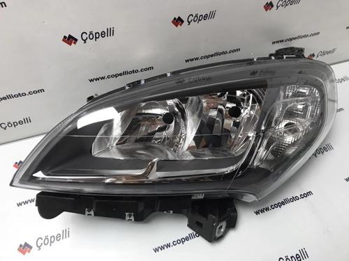 fiat pratico- 2015-2022  far lambası sağ elektrikli/motorlu/sıyah (ayfar) Oem No (52109258)