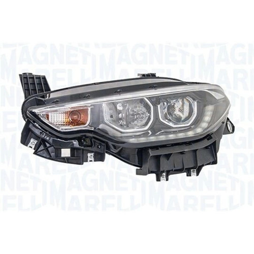 Fiat Egea 2015-2020 Motorlu Far Sol Led+Park+Ballast Krom Çıtalı Oem No (52145166)