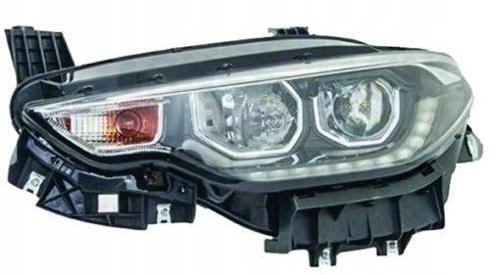 Fiat Egea 2015-2020 Motorlu Far Sol Led+Park+Ballast Beyaz Çıtalı   Oem No (52214459)