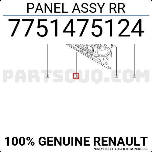 Renault Kangoo 1998-2003 Tampon Demiri Ön Oem No (7751468896)