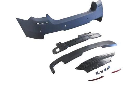 bmw 5 serı- 5 serisi- 2010-2016  arka tampon astarlı(sen.yuvalı/reflektörlü/karlıklı)(tek egz.d.lı)m