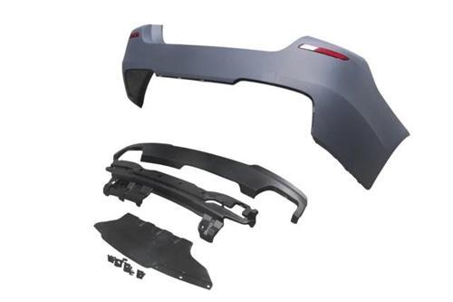 bmw 5 serı- 5 serisi- 2010-2016  arka tampon astarlı (sen.yuvalı/reflektörlü/karlıklı/sok emici) m55