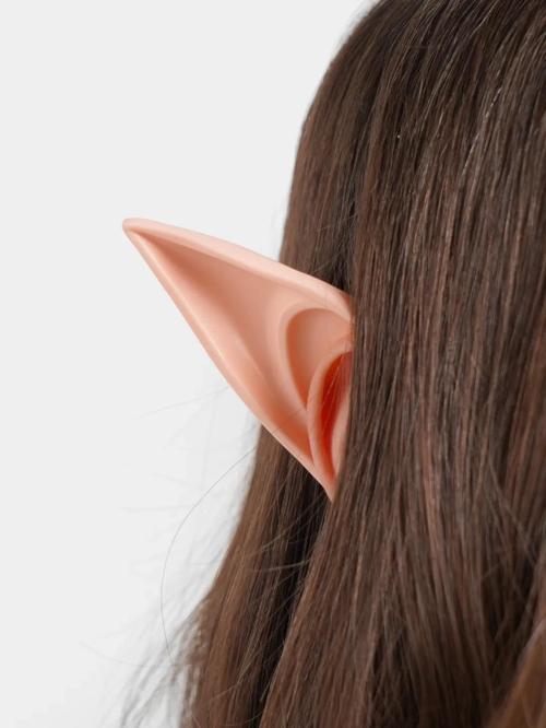 BFS Yumuşak Malzemeden İmal Lateks Elf Kulağı 1 Çift 10x5 Cm