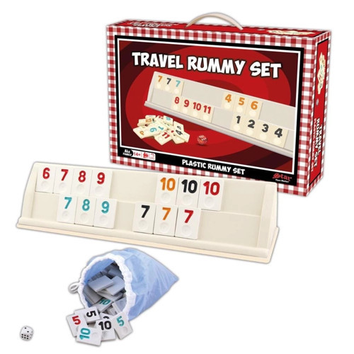 BFS Nessiworld 1010402 Travel Rummy Set ,Star okey