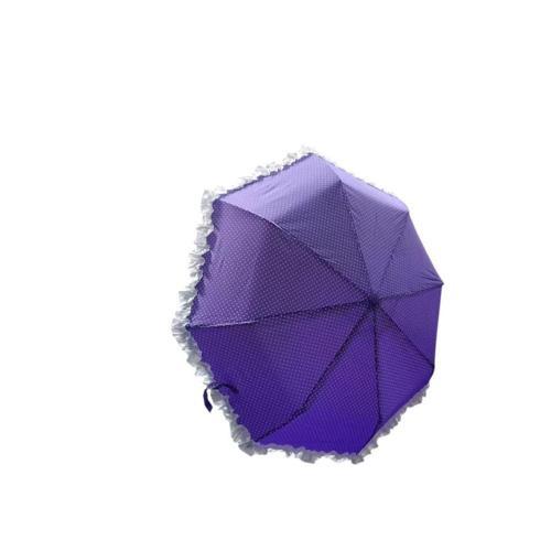 BFS   TK-3665 Katlanır Otomatik Şemsiye 8 Telli Desenli Fırfırlı