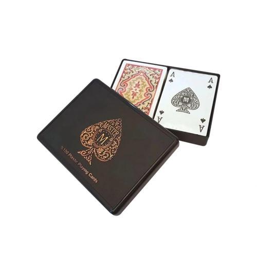 BFS Master Plastik 2'li Oyun Kağıdı (Mika Kutu)