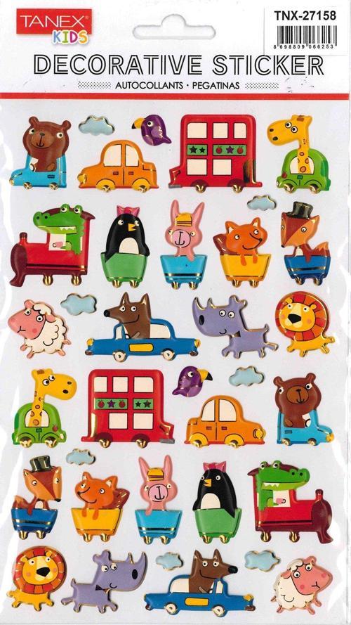 Arabalı Gezen Hayvanlar Serisi TNX-27158