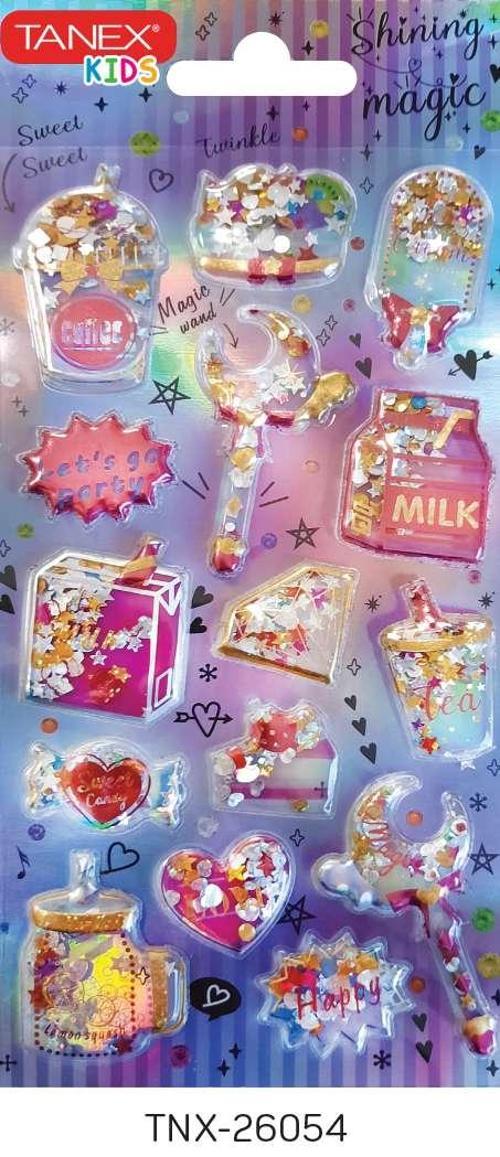 Parlak Simli-4 Serisi Etiketi TNX-26054