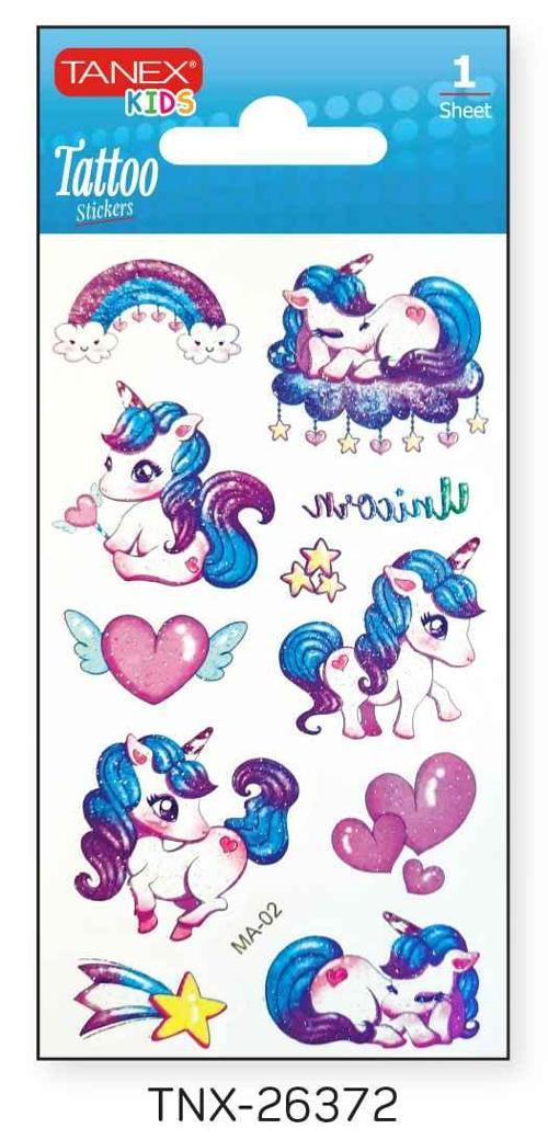 7x12mm Unicorn Simli Mini Tatoo TNX-26372