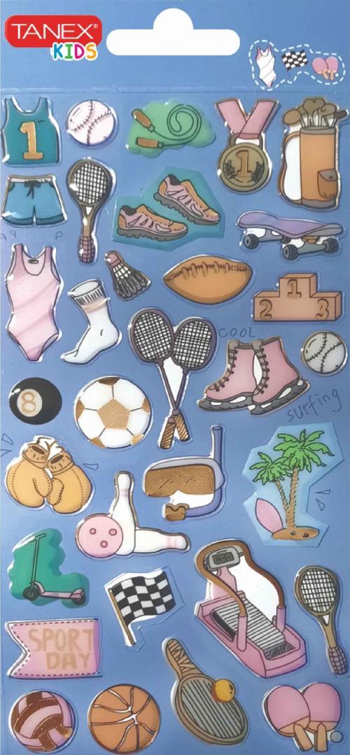 Şeffaf Kristal-1 Serisi Etiketi TNX-26501