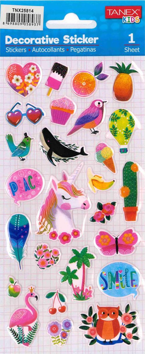Decoratıve Sticker TNX-25814
