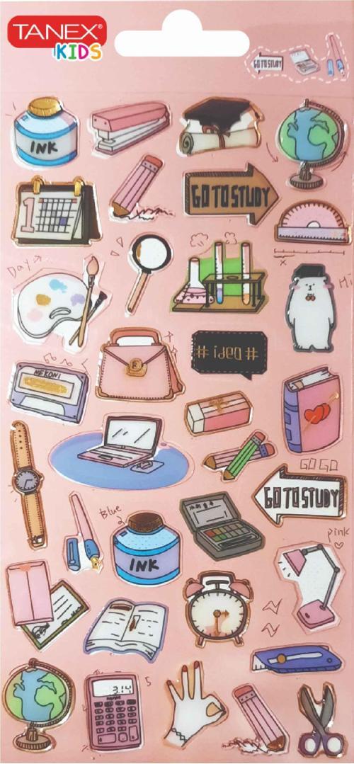 Şeffaf Kristal-3 Serisi Etiketi TNX-26503