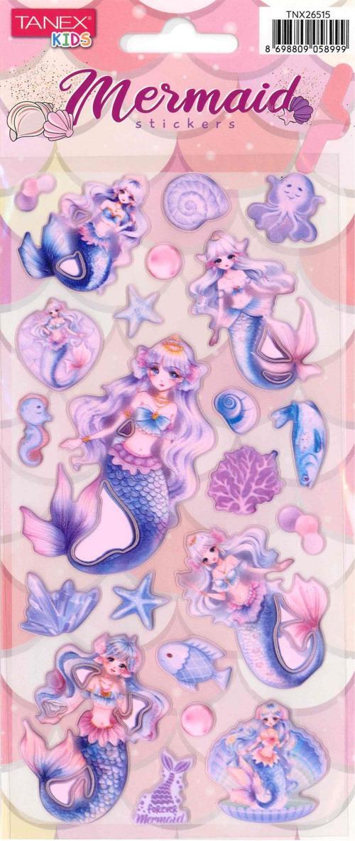 Deniz Kızı Serisi Sticker TNX-26515