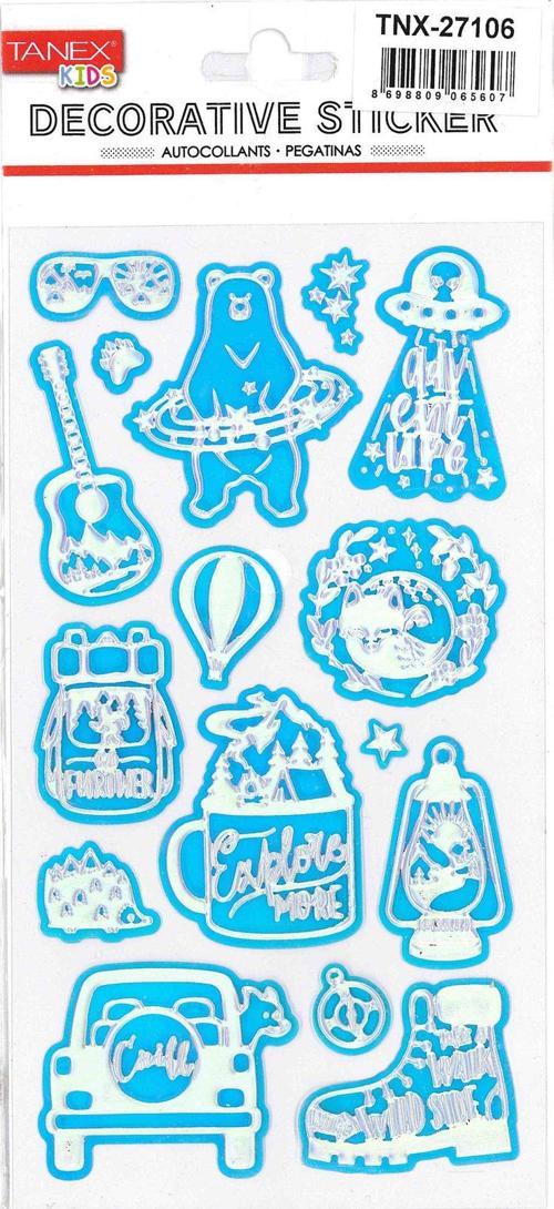 Puffy Parklak Uzaylı Ayı ve Figür Serisi TNX-27106