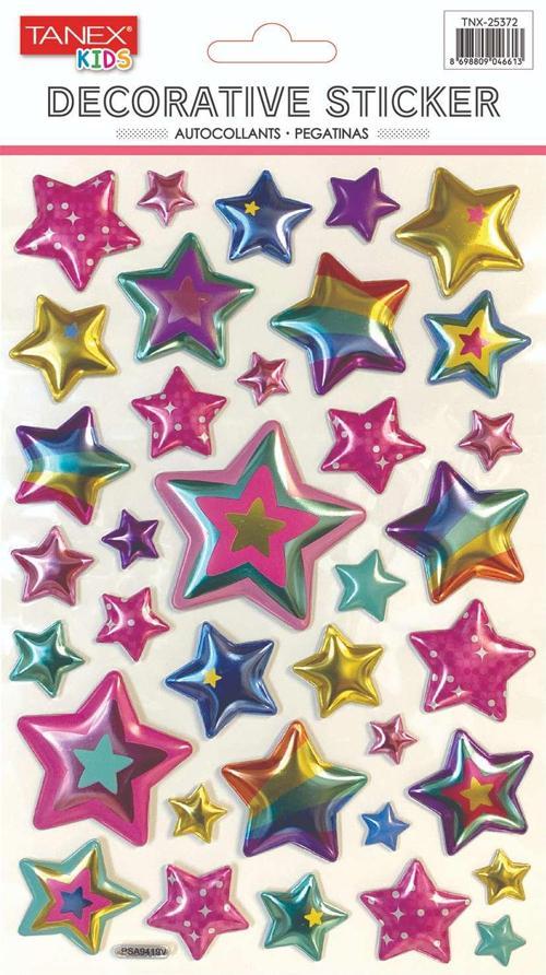 Yıldız Balon Serisi Puffy Etiketi TNX-25372