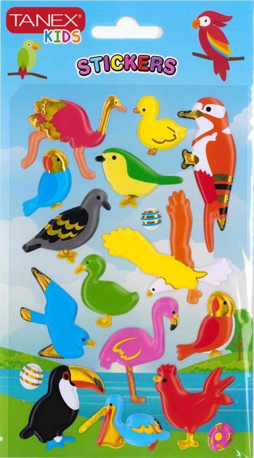 Papağan Serisi 3D Etiketi TNX-26163