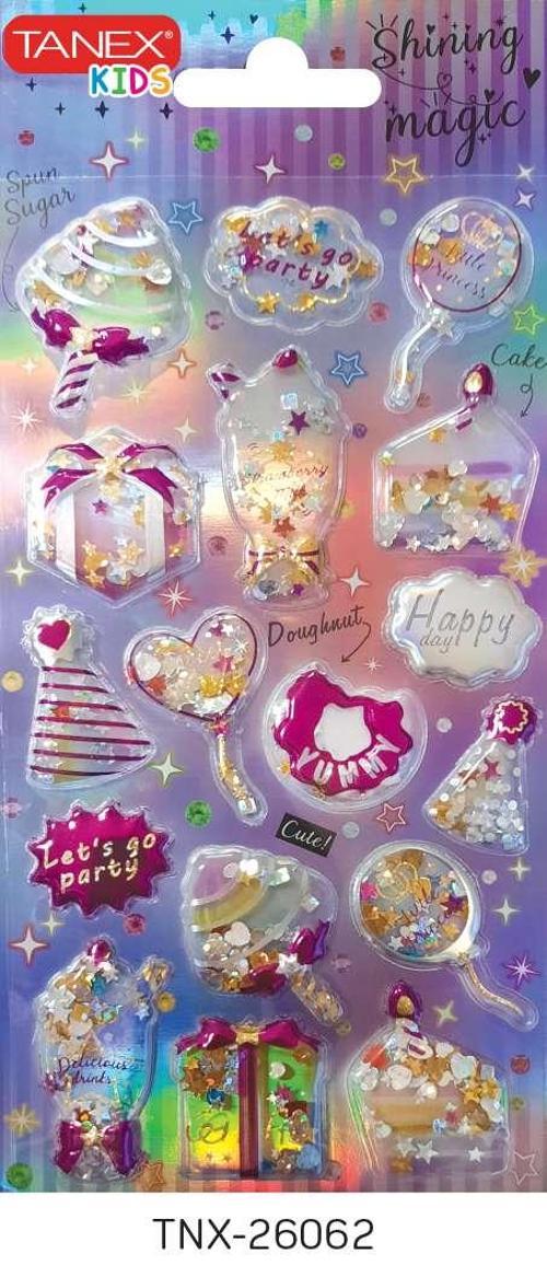 Parlak Simli-12 Serisi Etiketi TNX-26062