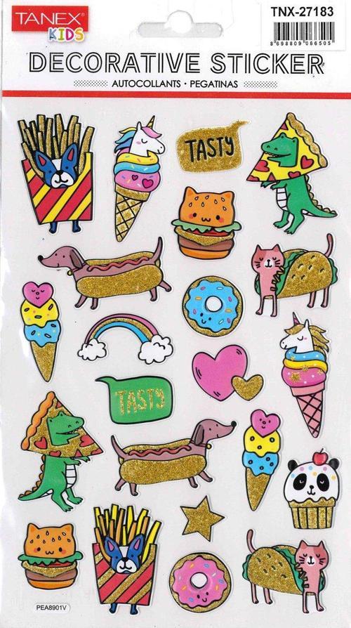 Puffy Atıştırma Şekilli Hayvan Serisi TNX-27183