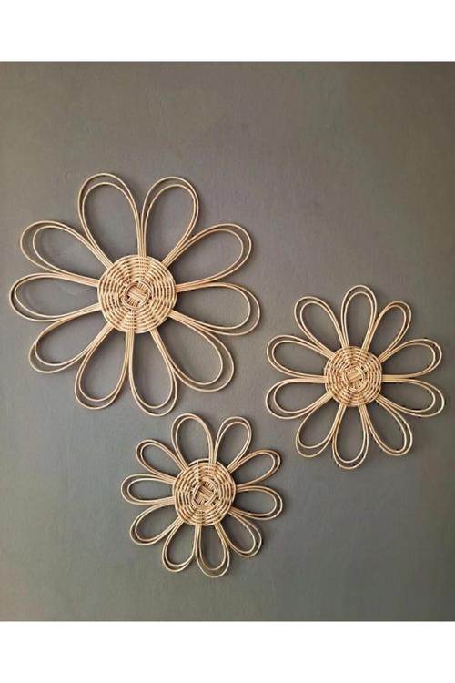 Rattan Duvar Süsü