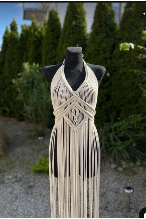 Makrome Plaj Kıyafeti