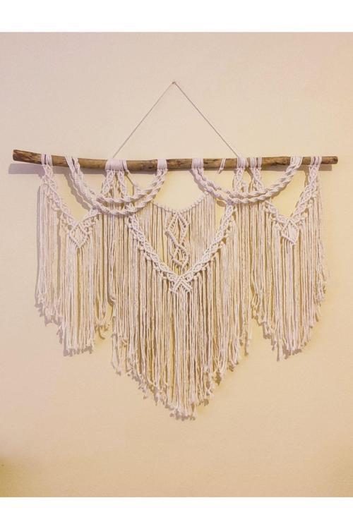 Makrome Kapı Perdesi