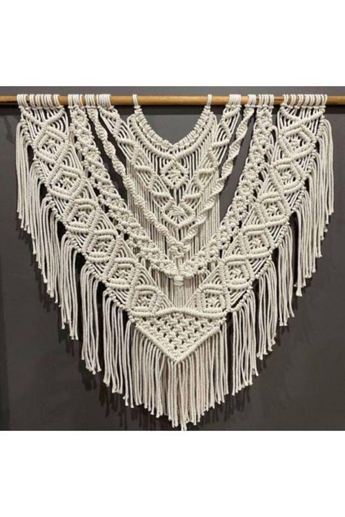 Makrome Duvar Dekorasyonu