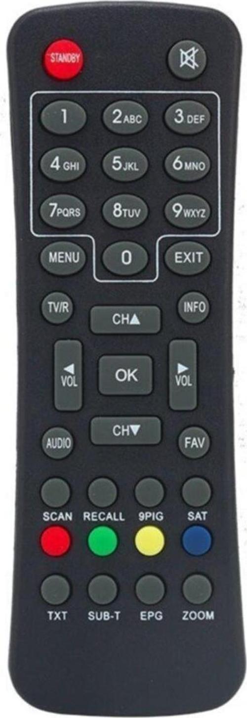 Echosat 2040 2070 Mini Scart Uydu Kumandası Tkgs