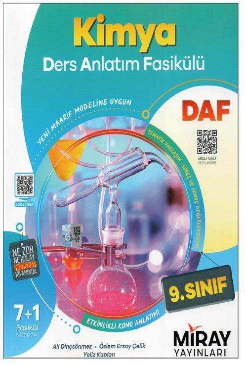 Miray 9. Sınıf Kimya Ders Anlatım Fasikülü