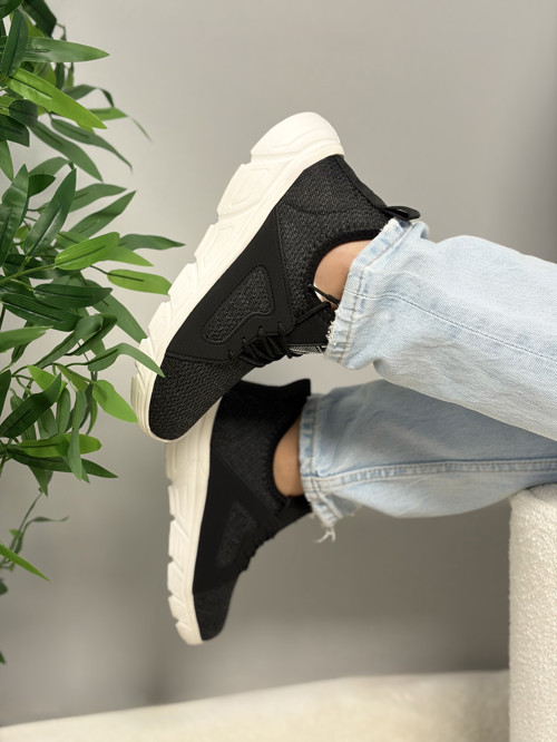Unisex Triko Sneaker Rahat Hava Alabilen Kokusuz Spor Ayakkabı 4557