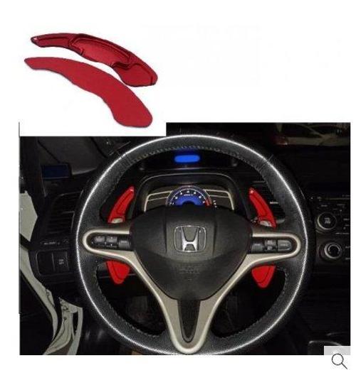 HONDA CİVİC FD6 F1 VİTES KOLU SHİFT PADDLE 2006-2012 KIRMIZI RENK METAL