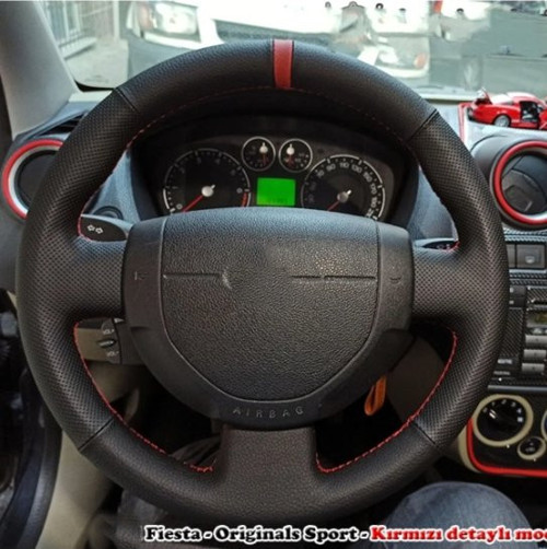 Ford Fiesta 2002-2007 Araca Özel Direksiyon Kılıfı