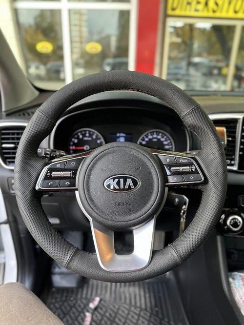 Kia Sportage 2020-2024 Araca Özel Direksiyon Kılıfı (NOKTA DÜZ)