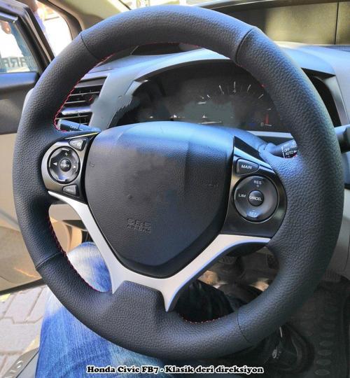 Honda Civic FB7 Araca Özel Direksiyon Kılıfı (AÇIKLAMAYI OKUYUNUZ)