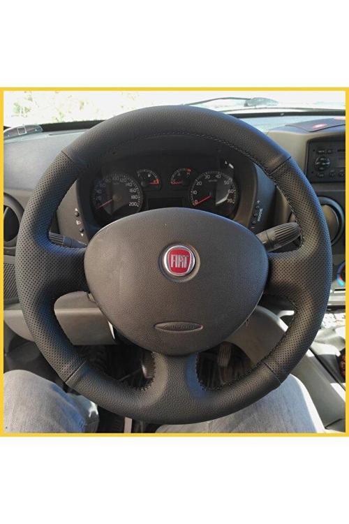 Fiat Doblo 2005-2010 Eski Kasa Araca Özel Direksiyon Kılıfı (noktalı Düz)
